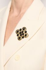 BROCHE SAINT GERMAIN NOIR