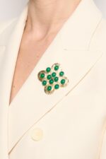 BROCHE SAINT GERMAIN VERT