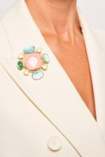 BROCHE SORBET ROSE