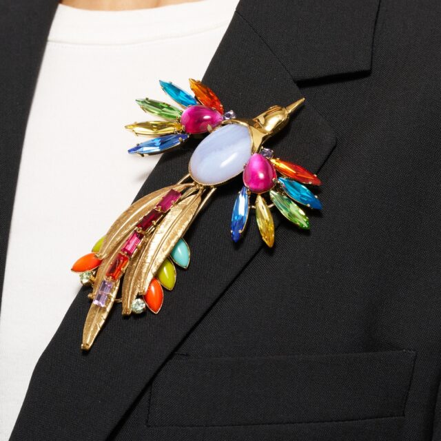 BROCHE XL COLIBRI .