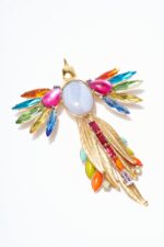 BROCHE XL COLIBRI .