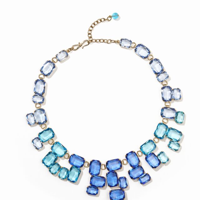 COLLIER BALEARES BLEU