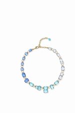 COLLIER CHOCKER BALEARES BLEU