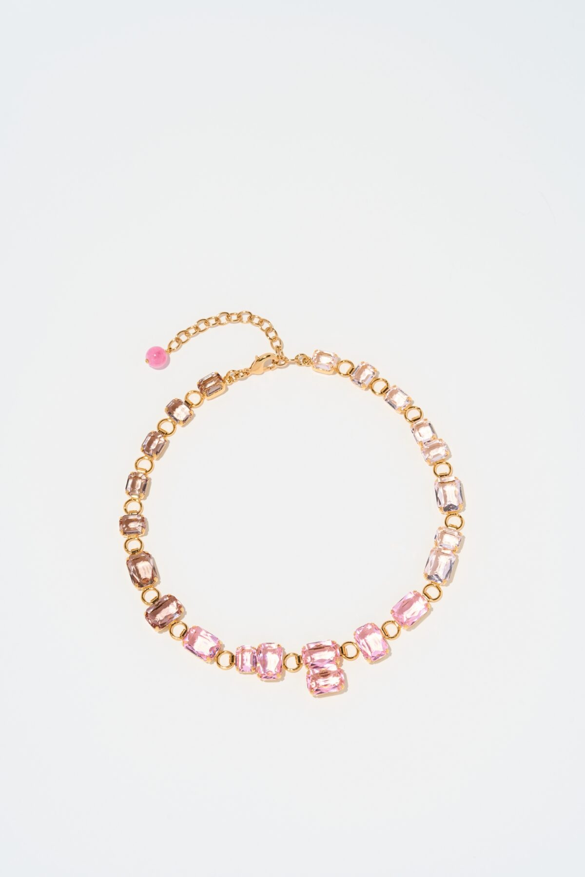 COLLIER CHOCKER BALEARES ROSE