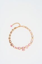 COLLIER CHOCKER BALEARES ROSE