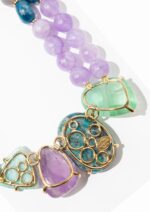 COLLIER CHRYSOCOLLE .