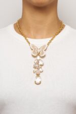 COLLIER CRAVATE FENICE .