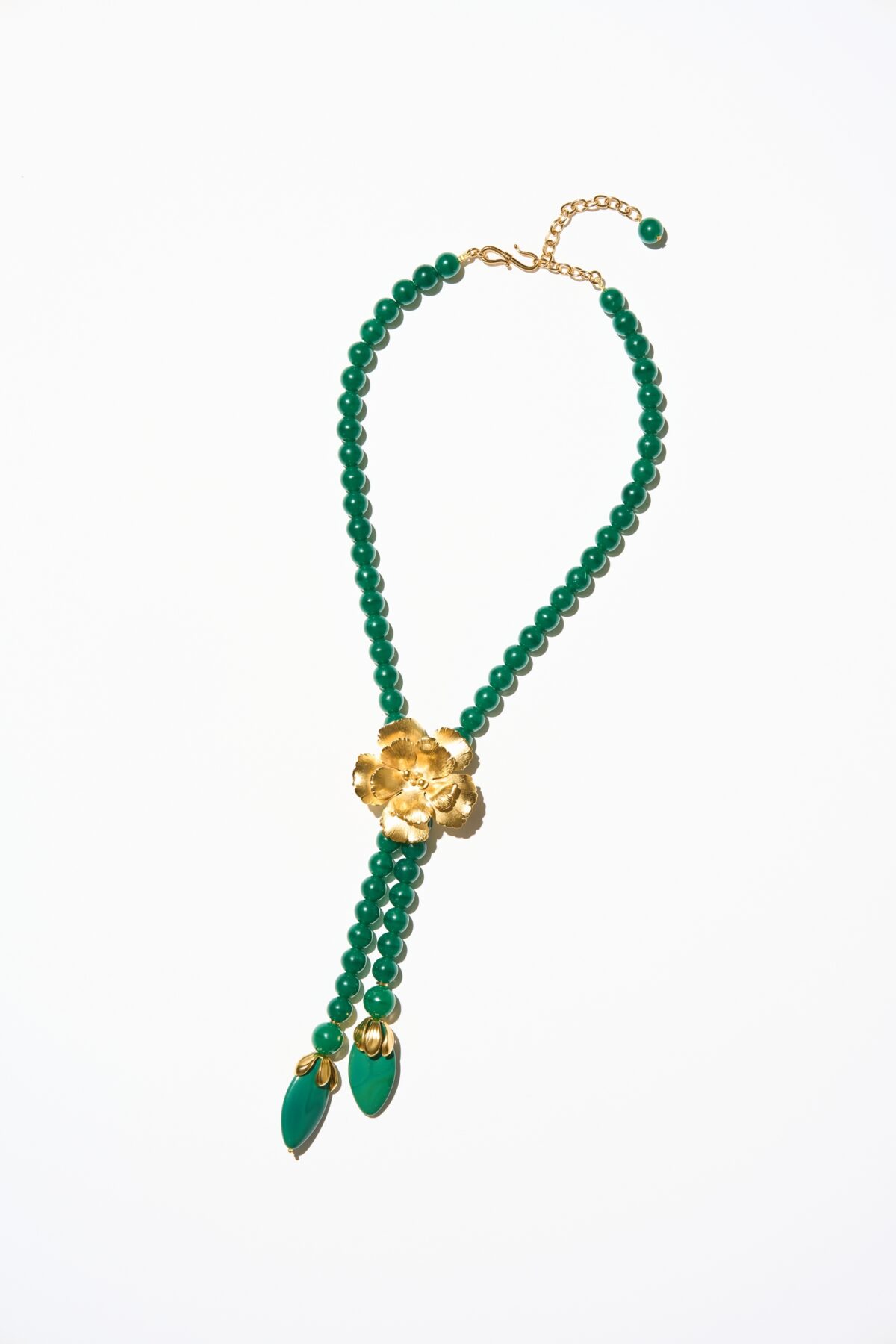 COLLIER CRAVATE MAGNOLIA VERT