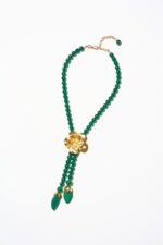 COLLIER CRAVATE MAGNOLIA VERT