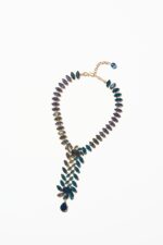 COLLIER CRAVATE PARIS BLEU