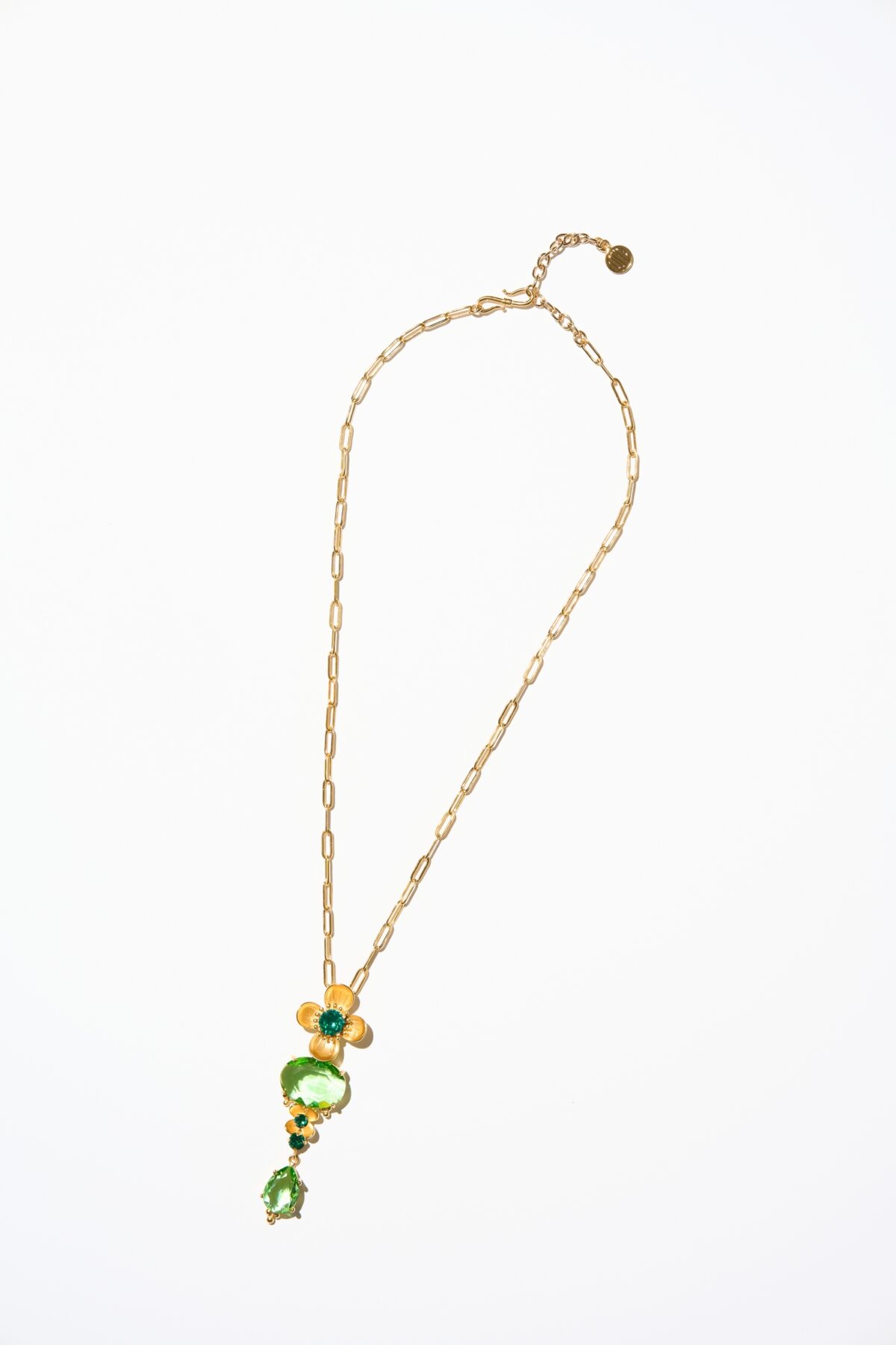 COLLIER CRAVATE VERT