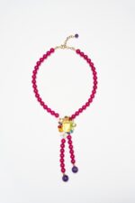COLLIER CRAVATTE MEDICIS JAUNE