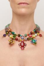 COLLIER DOUBLE RANG SAN MARCO .