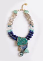 COLLIER LAPIS LAZULI .