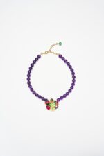 COLLIER MEDICIS JAUNE