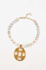 COLLIER NEW GEMS BLANC