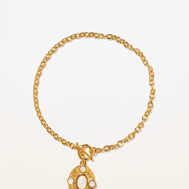 COLLIER NEW GEMS BLANC