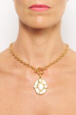 COLLIER NEW GEMS BLANC