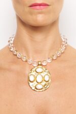 COLLIER NEW GEMS BLANC