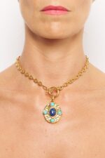 COLLIER NEW GEMS BLEU