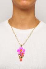 COLLIER PENDENTIF ISCHIA PINK