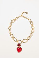 COLLIER PENDENTIF ROUGE