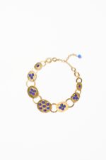 COLLIER ROND SAINT GERMAIN BLEU