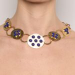 COLLIER ROND SAINT GERMAIN BLEU