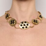 COLLIER ROND SAINT GERMAIN NOIR