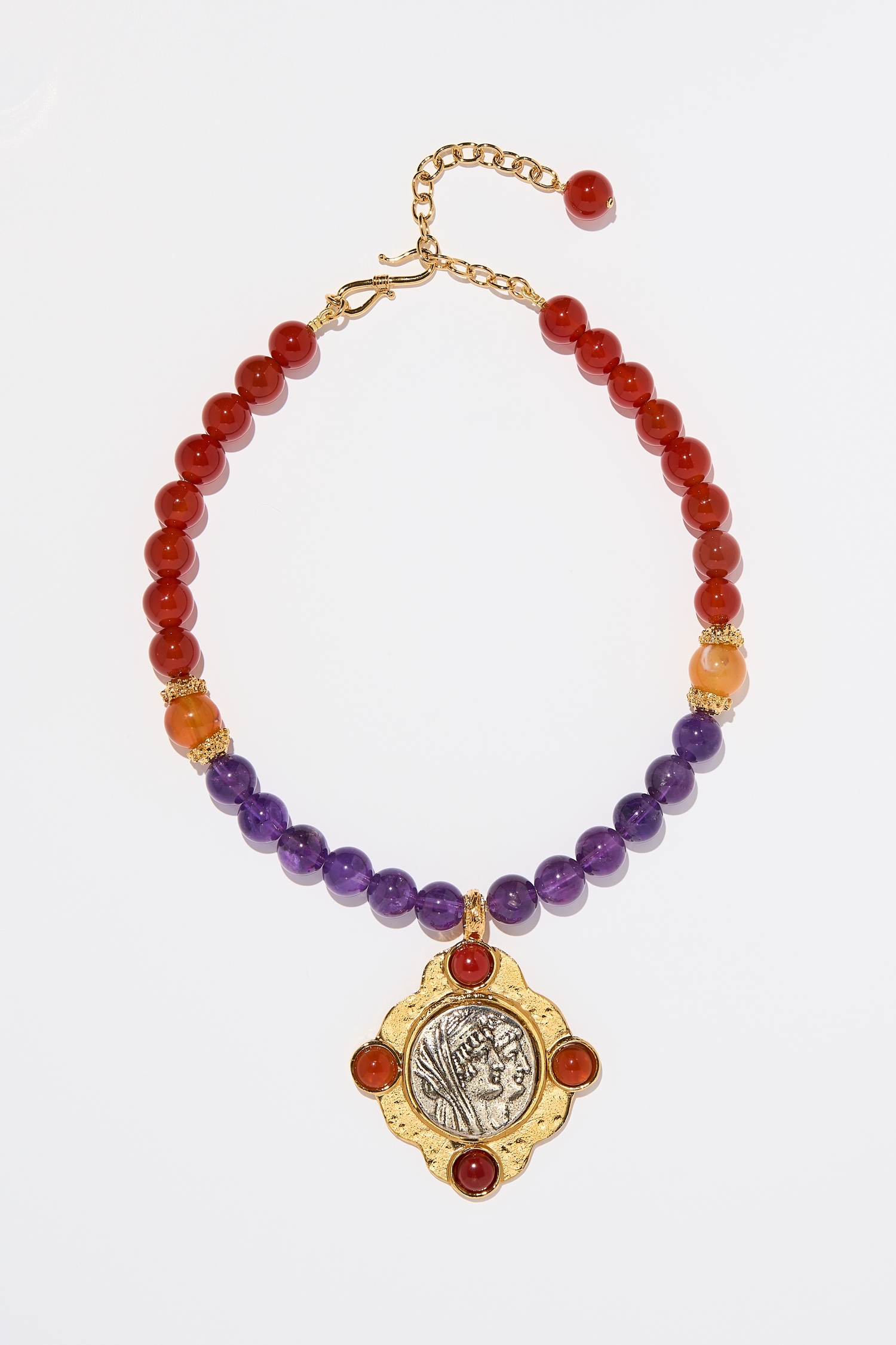 LOU20-.-1 COLLIER UN RANG LOUVRE .