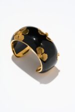 GRANDE MANCHETTE MAGNOLIA NOIR