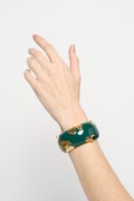 GRANDE MANCHETTE MAGNOLIA VERT