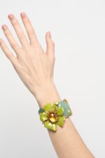 MANCHETTE LARGE BAGATELLE VERT