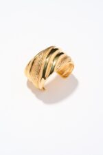 PETITE MANCHETTE DOREE TWIST DOR