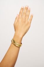 PETITE MANCHETTE DOREE TWIST DOR
