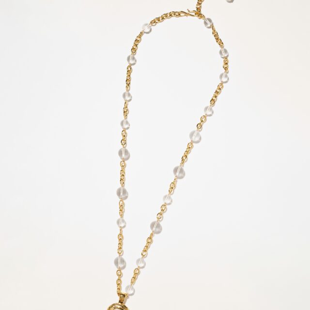 SAUTOIR NEW GEMS BLANC