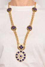 SAUTOIR SAINT GERMAIN BLEU