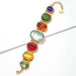 bracelet bijoux fantaisie vitrail 