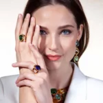 bagues fait main vitrail portés 