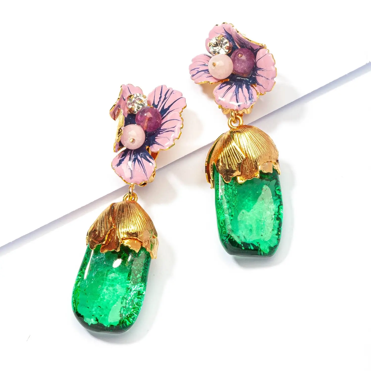 Philippe ferrandis clip sales earrings