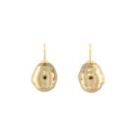 boucles d'oreilles dormeuses madre perla MP10 miel