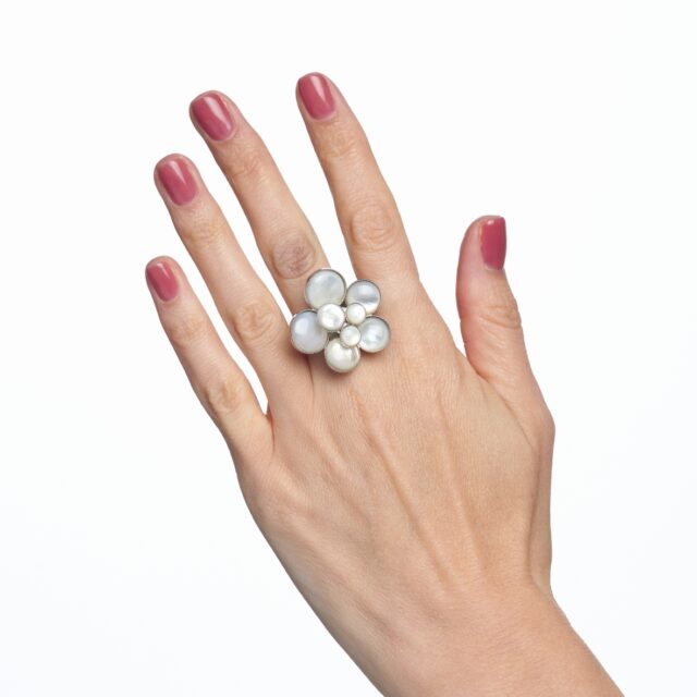 PETITE BAGUE CIELO NACRE