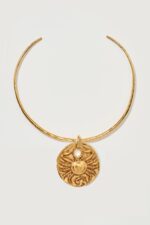 Collier torque + Médaille - signe du zodiaque - ASTROCHIC