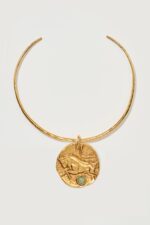 Collier torque + Médaille - signe du zodiaque - ASTROCHIC – Image 8